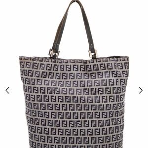 Fendi Zucchino Monogram Tote